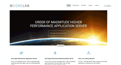 Desktop Screenshot of mcorelab.com